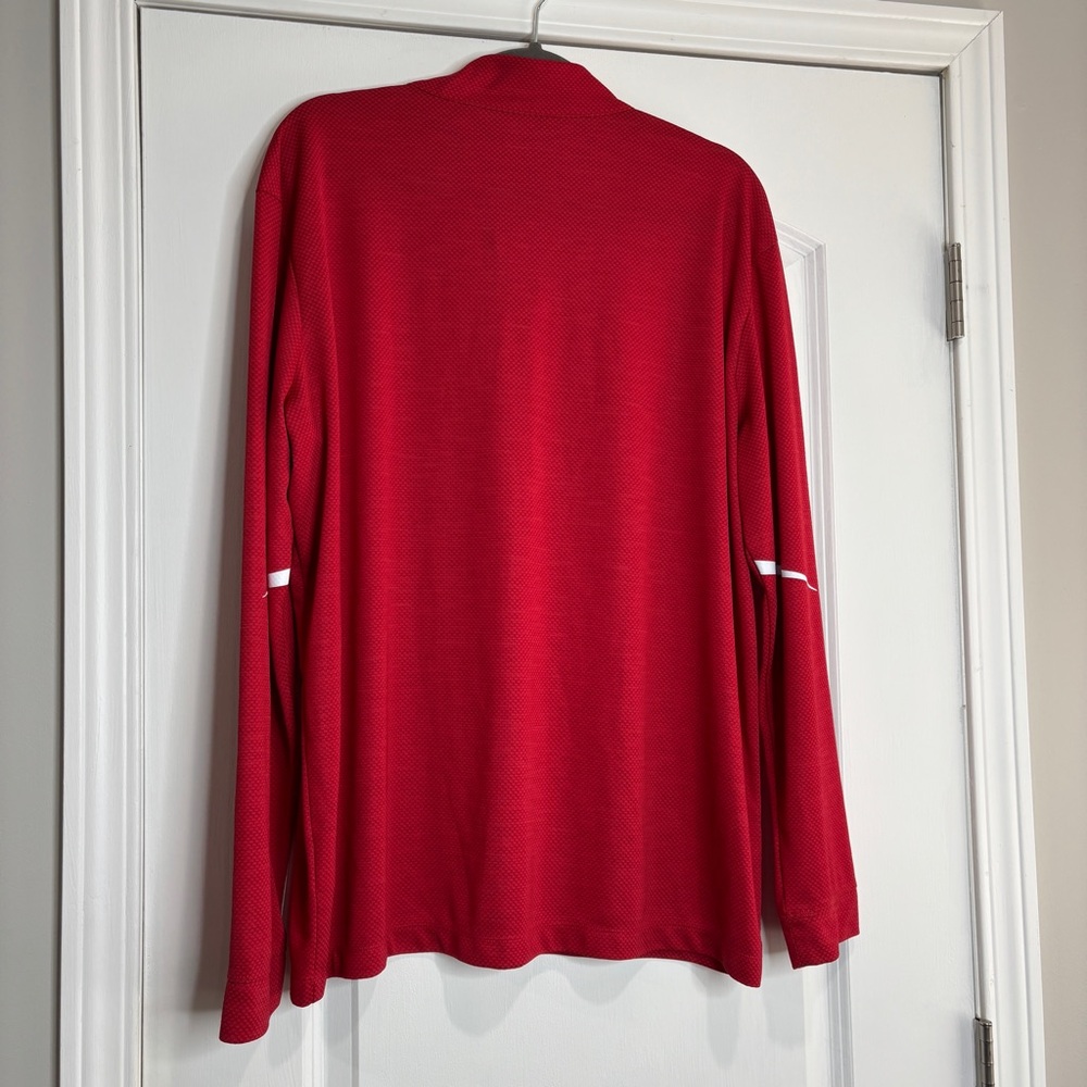 Men’s Columbia Red Omni-wick Scorecard Golf Pullover Size XL - Picture 5 of 5